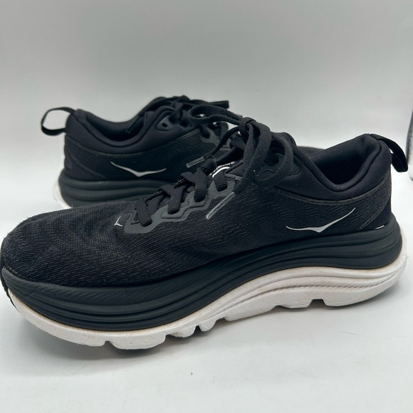 Hoka One Gaviota 5 Women’s Size 6B. black/white 1134235 Running Shoes - Picture 3 of 10